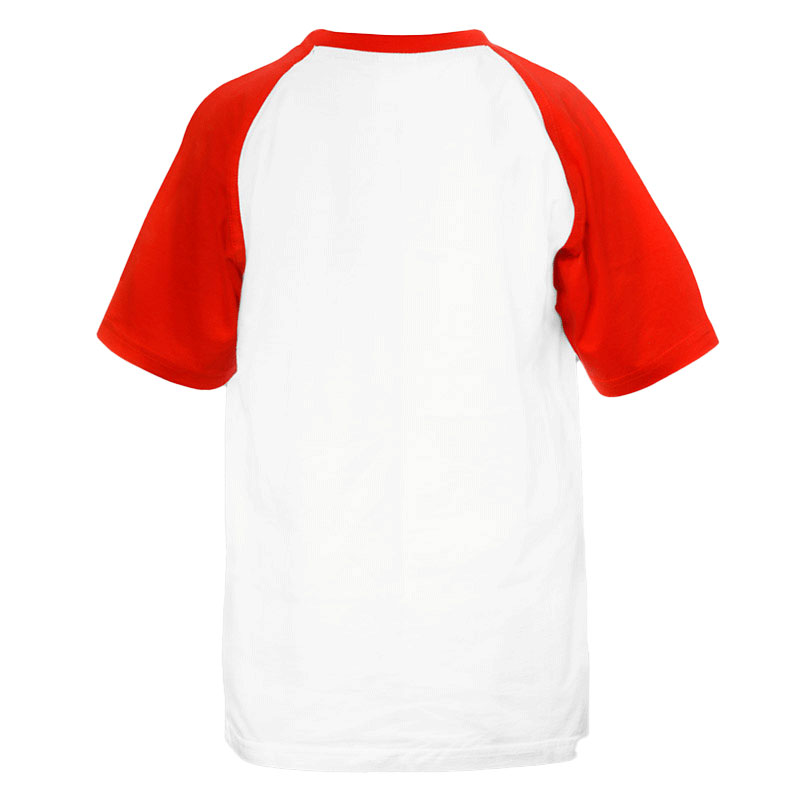 Camiseta Baseball Bicolor Niño Trasero